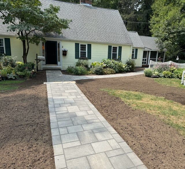 Stunning Andover Paver Walkway Upgrade image